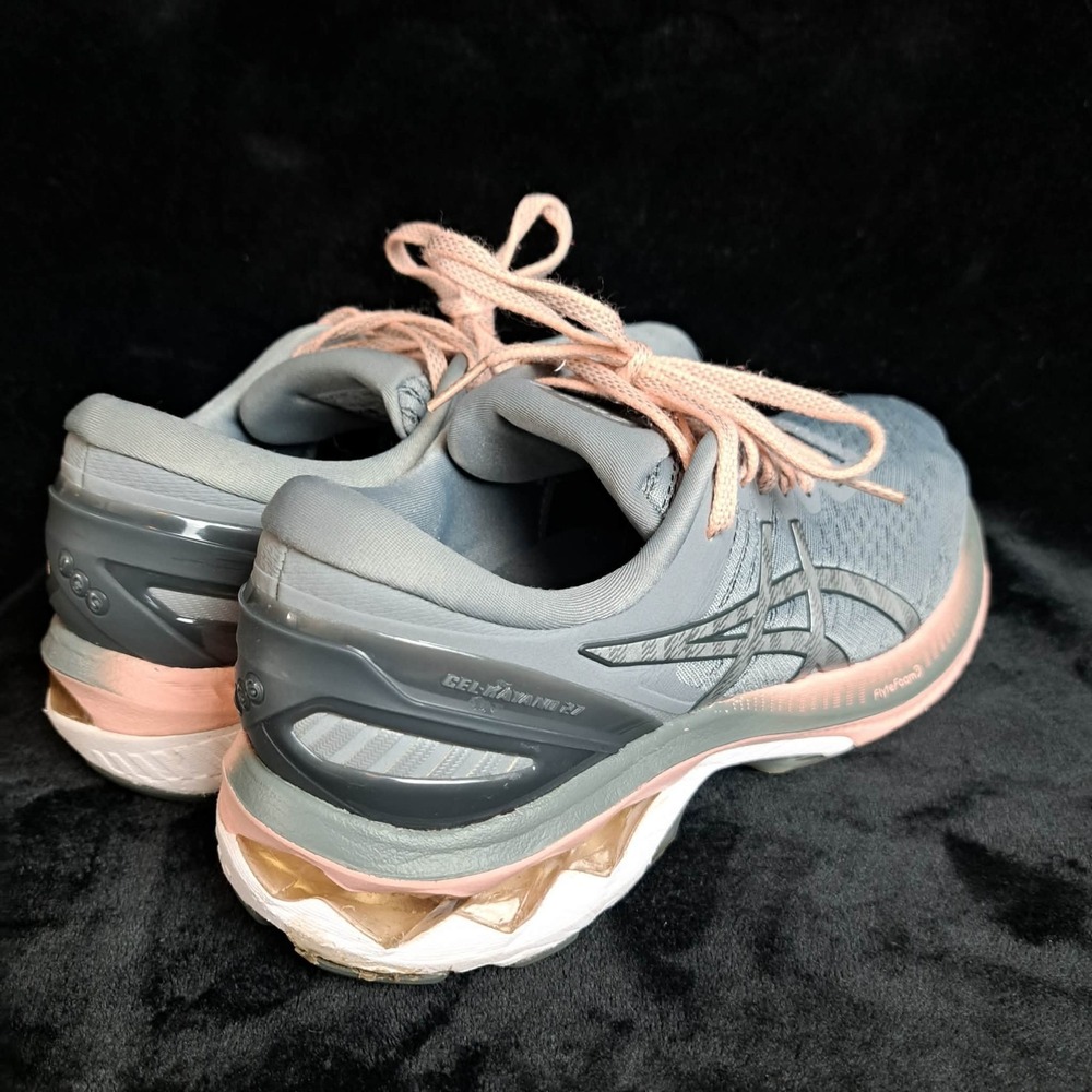 ASICS Gel-Kayano 27 Gray‎ 1012A713 Athletic Running Shoe Womens 9 Wide - Picture 5 of 11
